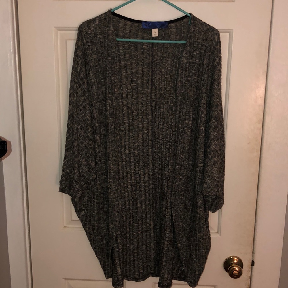 Long Grey Cardigan
